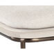Koffi 17.75 inch Dark Bronze / Chacha Cream / Meg Taupe Stool